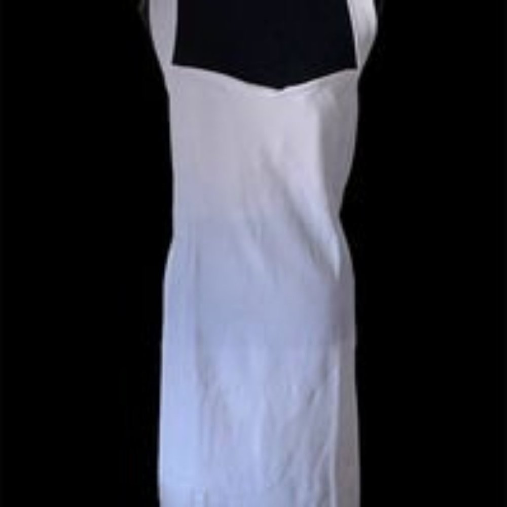 Boohoo Ivory Backless Dress